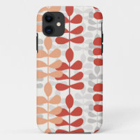 Fundas de diseño gráfico de hojas de hierro modern