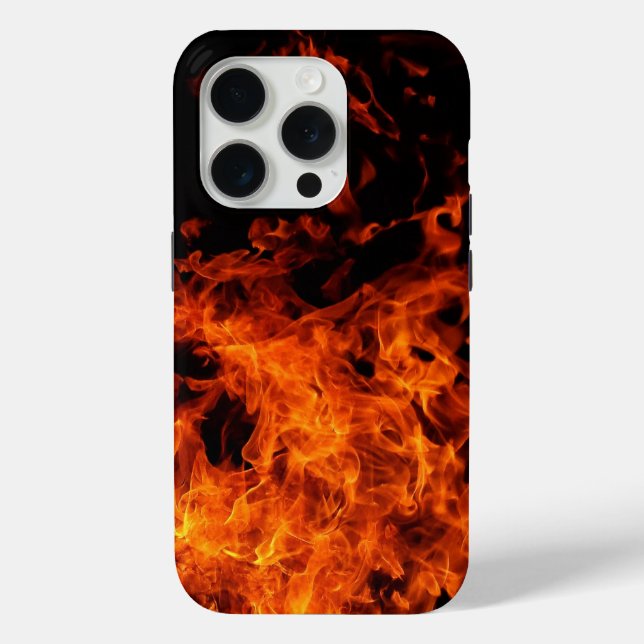 Fundas de Flame IPhone 15 (Reverso )