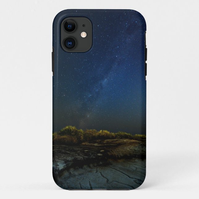 fundas de iPhone 11 con un cielo estrellado en la  (Reverso)