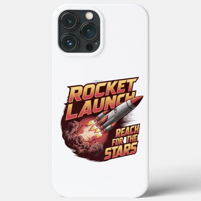 Fundas de iPhone 13 Pro de Vivid and Bold Rocket L (Reverso )