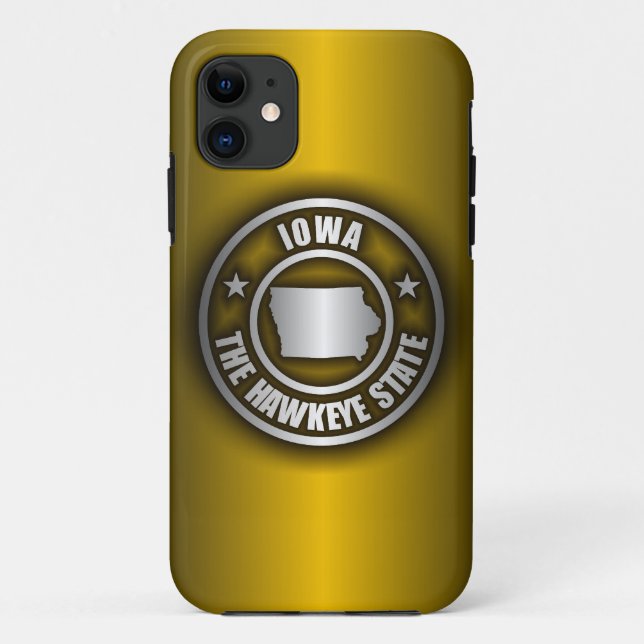 fundas de iPhone 5 "Iowa Steel" (G) (Reverso)