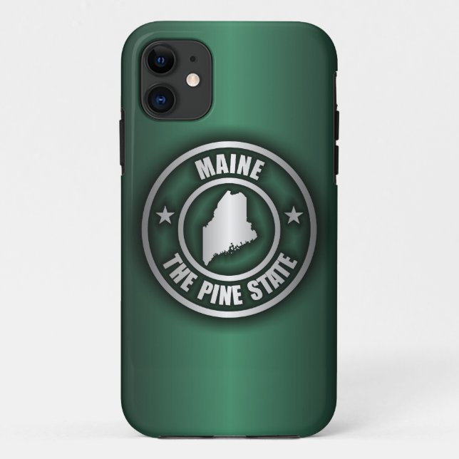 fundas de iPhone 5 "Maine Steel 2" (Reverso)