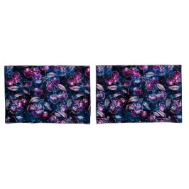 fundas de la almohada de cerezo con shams