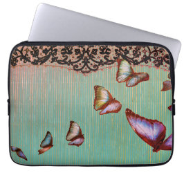 FUNDAS DE NEOPRENO PARA PORTÁTIL RAYAS MARIPOSAS V