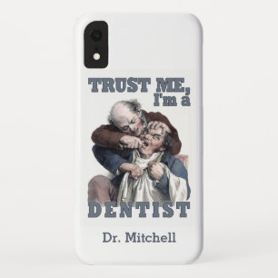 Fundas de nombres personalizados de humor DENTIST