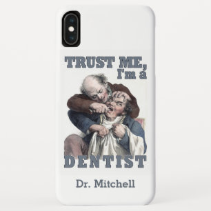 Fundas de nombres personalizados de humor DENTIST