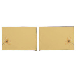 Fundas de parejas amarillas en el paraíso de las f