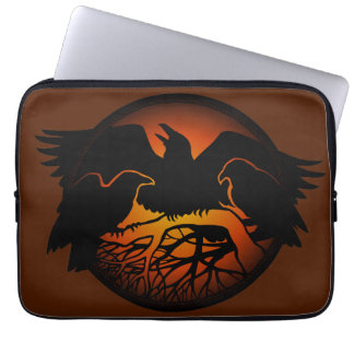 Fundas de tableta animal Raven Laptop Sleeve Spiri