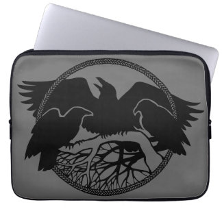 Fundas de tableta animal Raven Laptop Sleeve Spiri