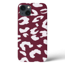FUNDAS DE TELÉFONO CON ESTAMPADO DE GUEPARDO BLANC