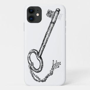 Fundas de teléfono con llave antigua