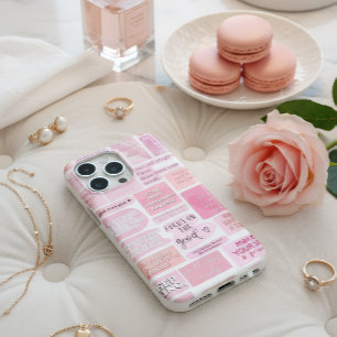 Fundas de teléfono estéticas con citas de motivaci