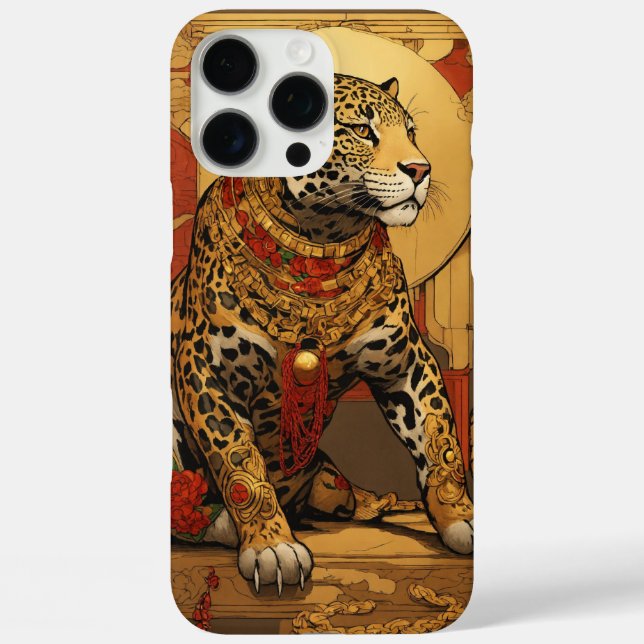 fundas de tigre para iPhone 16 pro max (Reverso )