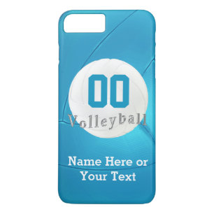 Fundas de voleibol iPhone 7 PLUS con número, nombr