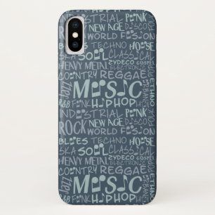 Fundas de Word Collage de géneros musicales