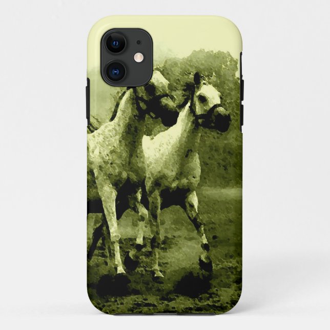 Fundas del iPhone 5 en el caballo (Reverso)