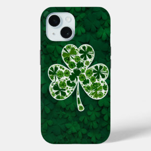 Fundas del Shamrock verde esmeralda