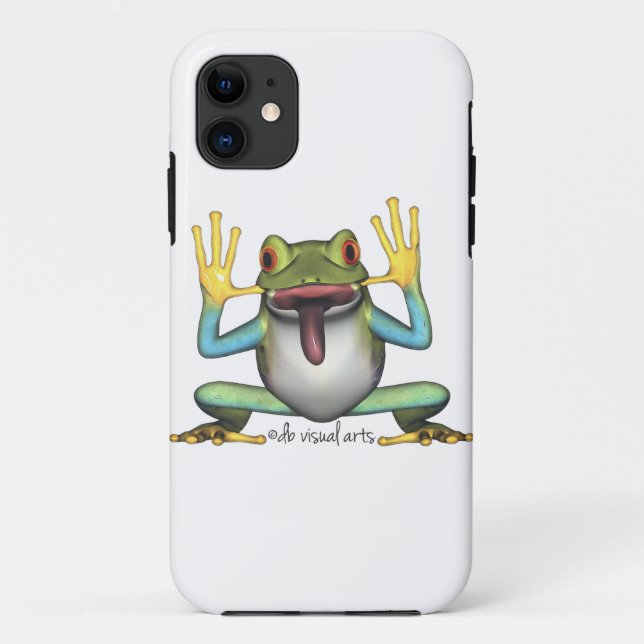 Fundas divertidos de Frog Funda-Mate ID™ para iPho (Reverso)