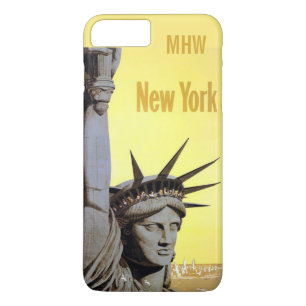 Fundas en monograma de personalizado de Nueva York