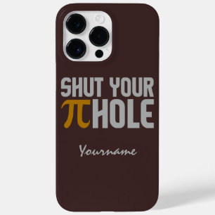 fundas en monograma del personalizado "Pie (pi) Ho