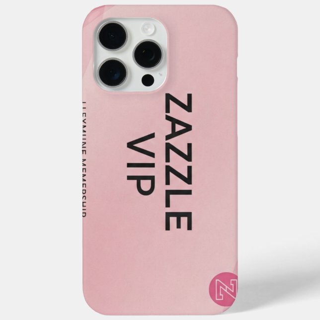 Fundas exclusivos de Zazzle Pink (Reverso )