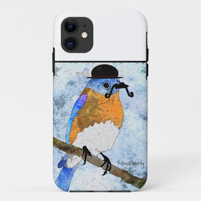 Fundas Oliver Bluebird Funda-Mate ID™ para iPhone  (Reverso)
