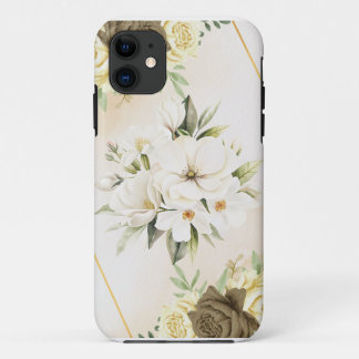 fundas para iphone 11 Floral Acuarela