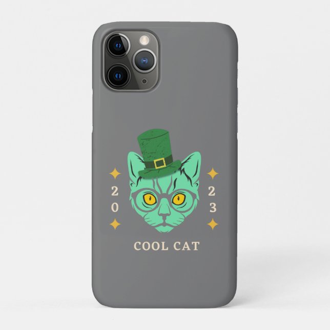 Fundas para iPhone 11 Pro Cool Cat (Reverso)