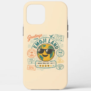 Fundas para iPhone 12 Pro Max con Emoji de Viajes