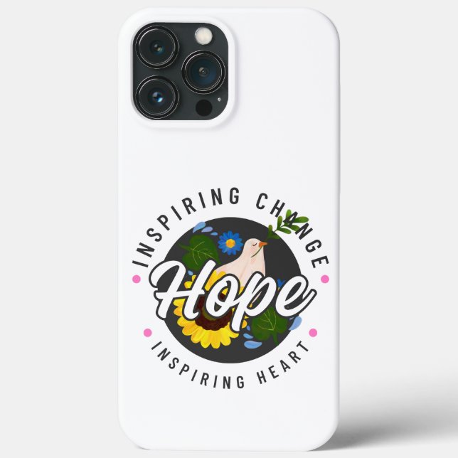 Fundas para iPhone 13 Pro Max inspiradores de espe (Reverso )