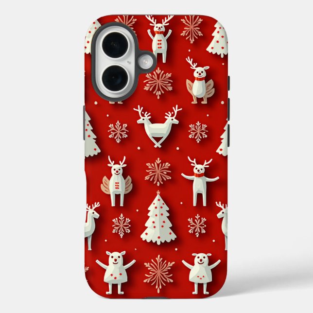 fundas para iPhone 16 (con Navidades) (Reverso )