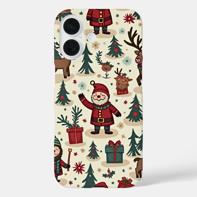 fundas para iPhone 16 (con Navidades) (Reverso )