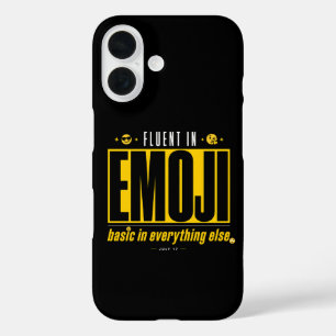Fundas para iPhone 16 Fluent en Emoji Emoji Dive