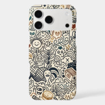 Fundas para iPhone 17 Pro Max con Doodle