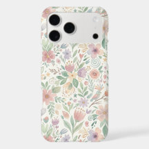 Fundas para iPhone 17 Pro Max Floral Pastel