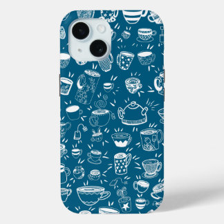 Fundas para iPhone Case-Mate tazas de té de fiesta
