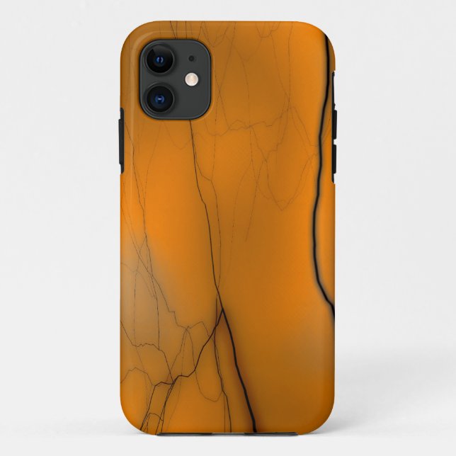 fundas para iphone con conector lightning naranja (Reverso)