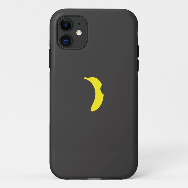 fundas para iphone con logo de plátano (Reverso)