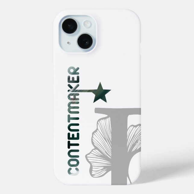 Fundas para iPhone CONTENTMAKER Tendencia Abstract (Reverso )