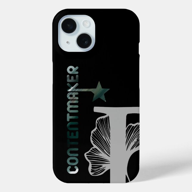 Fundas para iPhone CONTENTMAKER Tendencia Verde Ab (Reverso )
