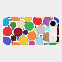 Fundas para iPhone de arte abstracto y colorido