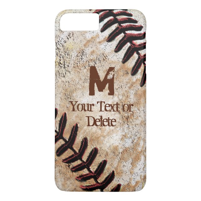 Fundas para iPhone de béisbol personalizadas iPhon (Reverso)