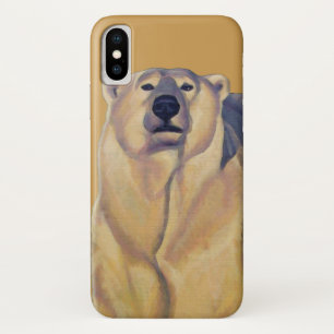 Fundas para iPhone de Oso Polar Arte de Vida Silve