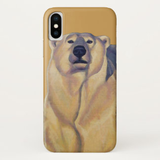 Fundas para iPhone de Oso Polar Arte de Vida Silve