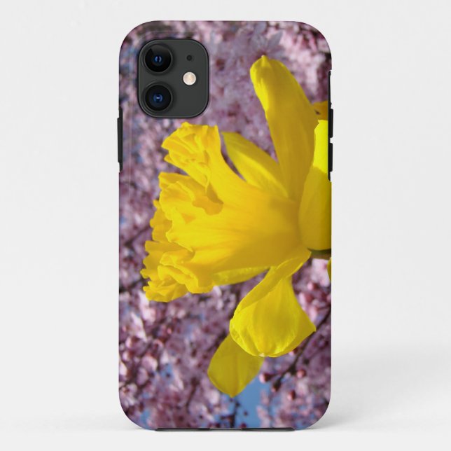Fundas para iPHONE de primavera Narciso Flores de  (Reverso)