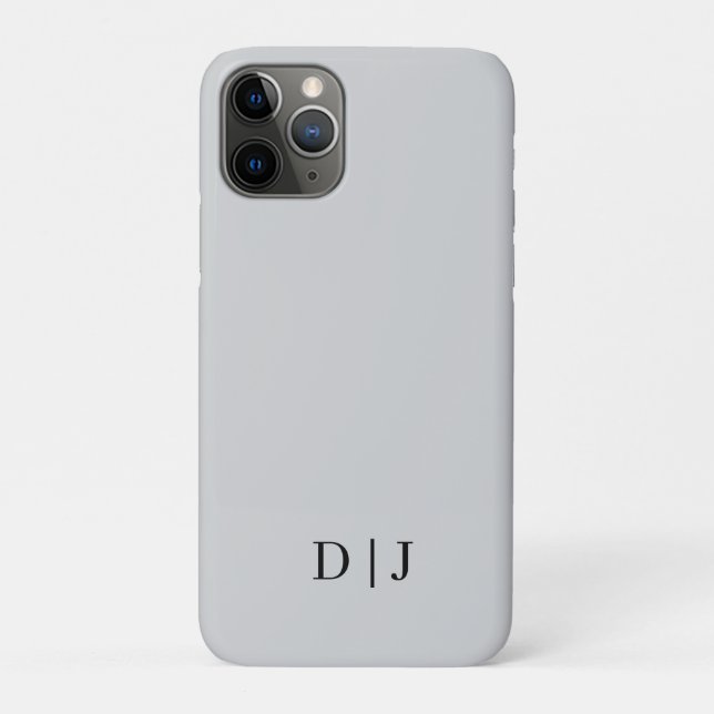 Fundas para IPhone Gris Medio  (Reverso)