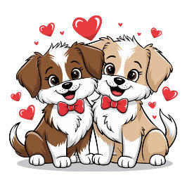 Fundas para iPhone / iPad de cachorros de dibujos 