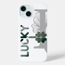 Fundas para iPhone LUCKY Tendencia Abstracto Verde