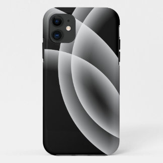 Fundas para iPhone negras con esferas superpuestas
