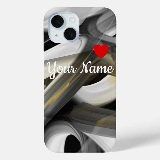 Fundas para iPhone personales Tendencia Abstracto  (Reverso )